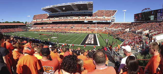 Reser Stadium Virtual Seating Chart