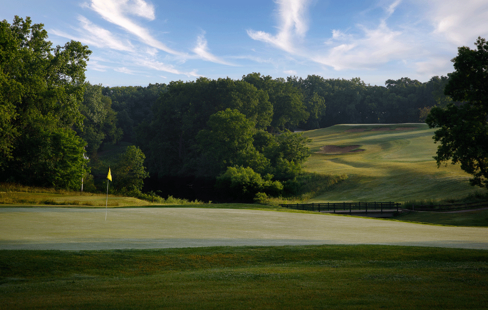 Best Printed Golf Courses - Aurora Country Club, Illinois - Golf